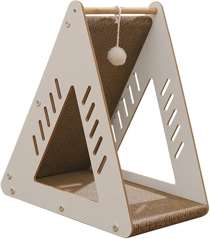 Bed Furniture Protector Activity Center Cozy for Indoor Pet Supplies Scratch Pad for Playing Exercise Grinding- Cat Scratcher