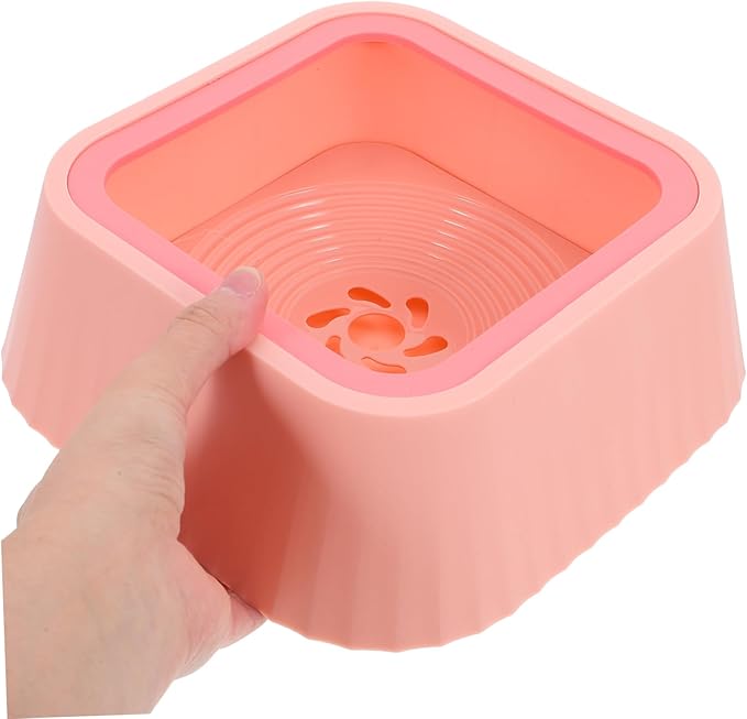 BESPORTBLE Cat Dog Water Bowl Floating Design Durable Material Keeps Pets Dry for Small Dogs and Cats Feeding