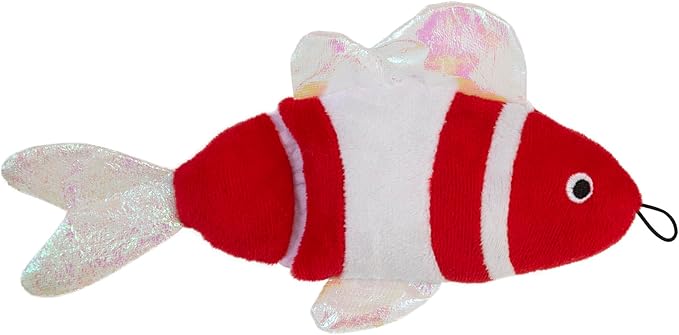 Mad Cat Bright Fish Kicker Touch Activated Light Up Cat Toy, Pack of 1