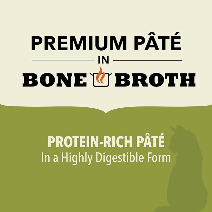 ACANA Premium Pate Wet Cat Food in Bone Broth Lamb + Lamb Liver Recipe 3oz Cans (24 count)