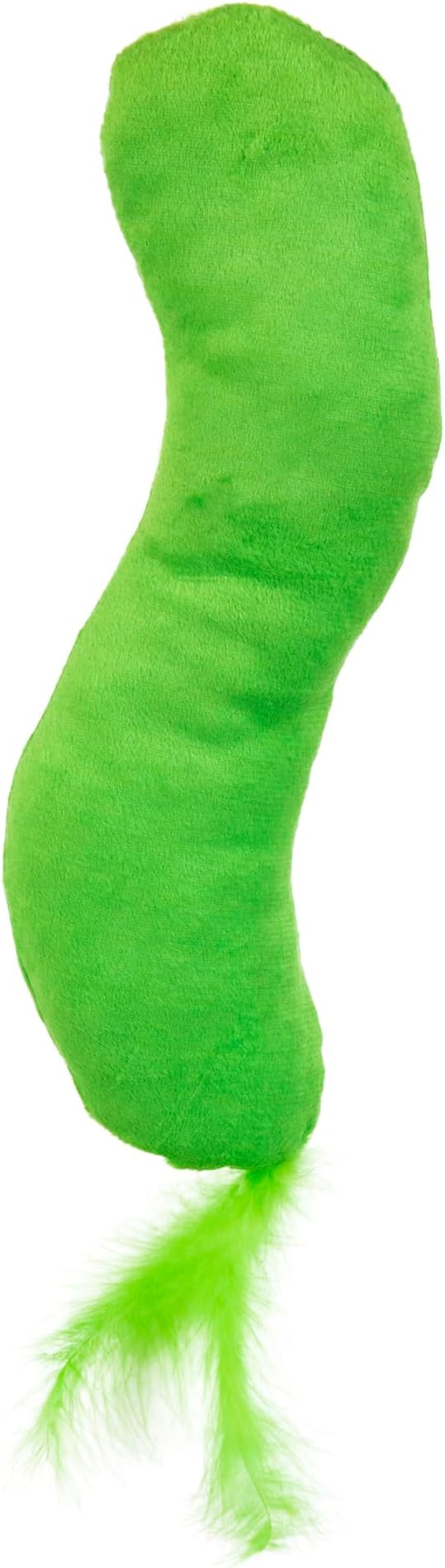 Pet Zone Jumbo Pickle Kicker Catnip and Silvervine Crinkle Cat Toy, Pack of 1