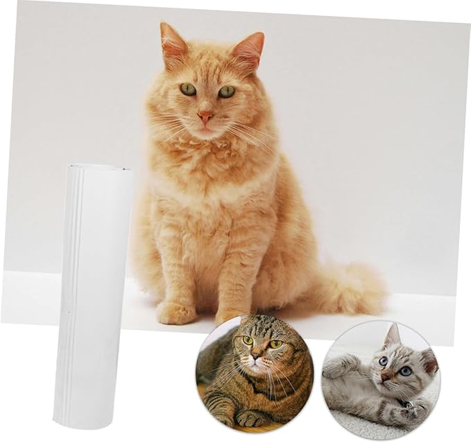 SUPVOX Cat Scratch Furniture Protector PVC Self-Adhesive Couch Sofa Bed Tape Wide Use 1 Set