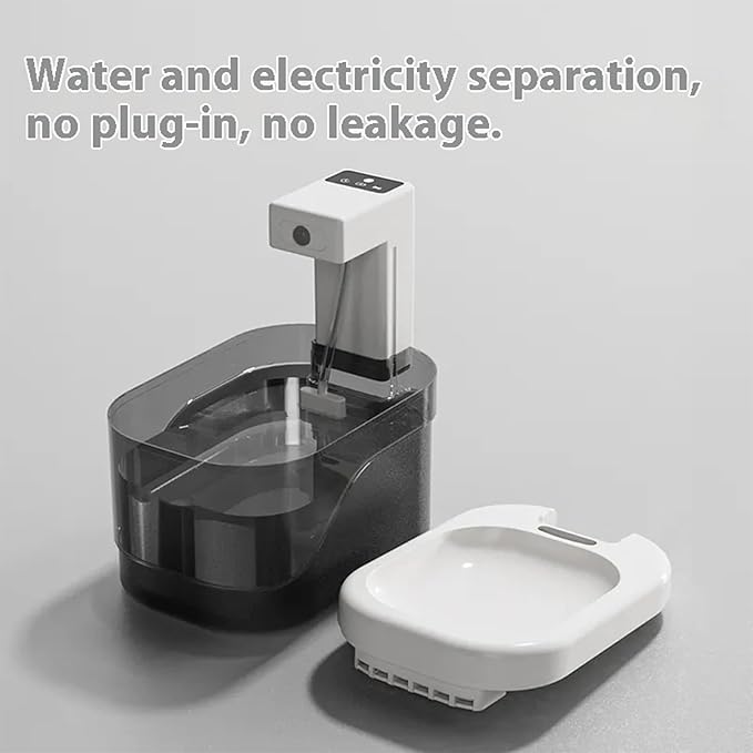 Cats Drinking Fountain Pet Water Dispenser Automatic Watering Feeders Quiet Cats Bowl for Multiple Water Dispenser with Sensing