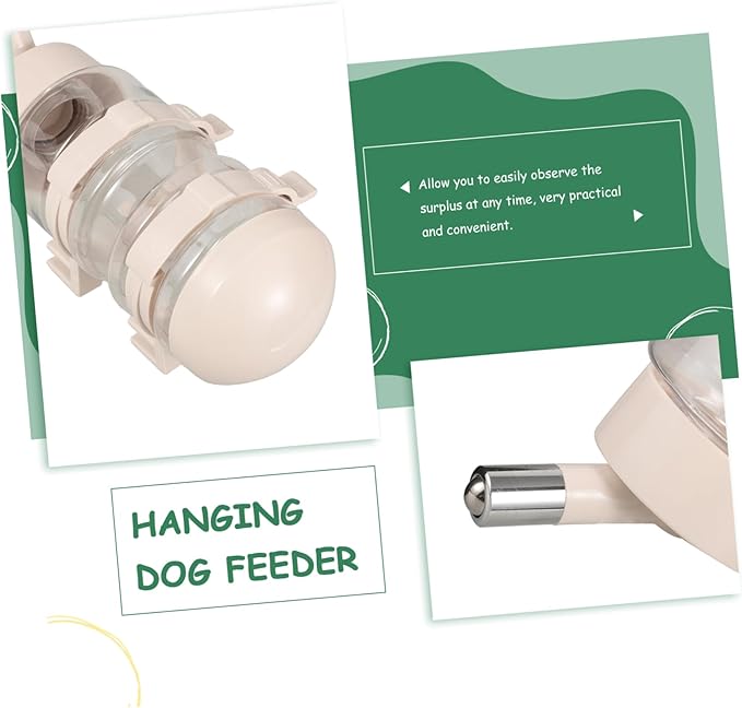 Cat Waterer Cat Feeder and Dispenser Automatic Pet Watering System Gravity-Flow Design