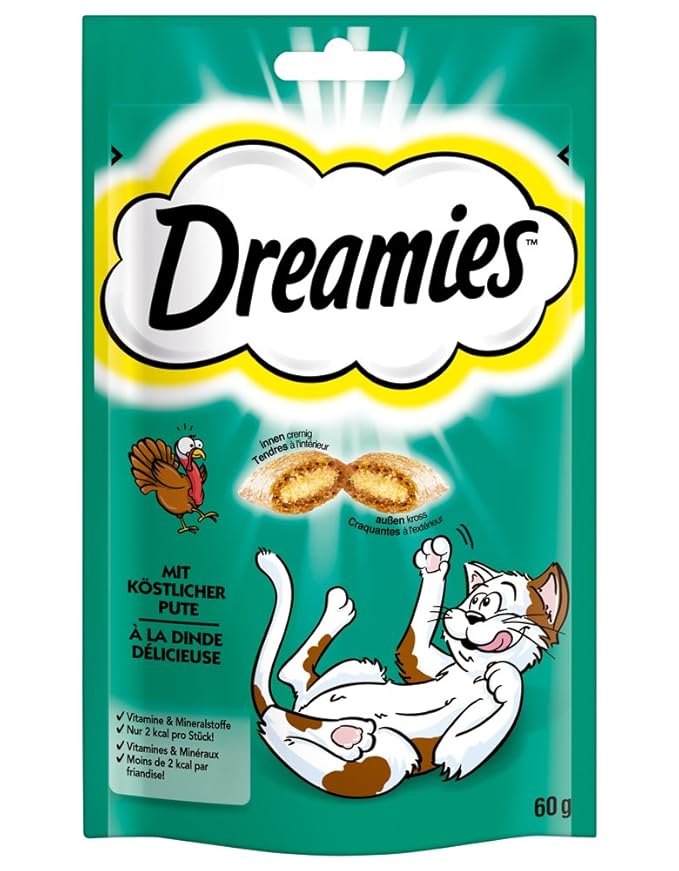 Dreamies Cat Treats with Turkey (60g)