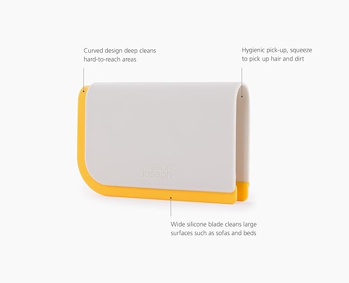 Joseph Joseph CleanTech 3-in-1 Pet Hair Remover for Upholstery, Fabric, Furniture & Couches