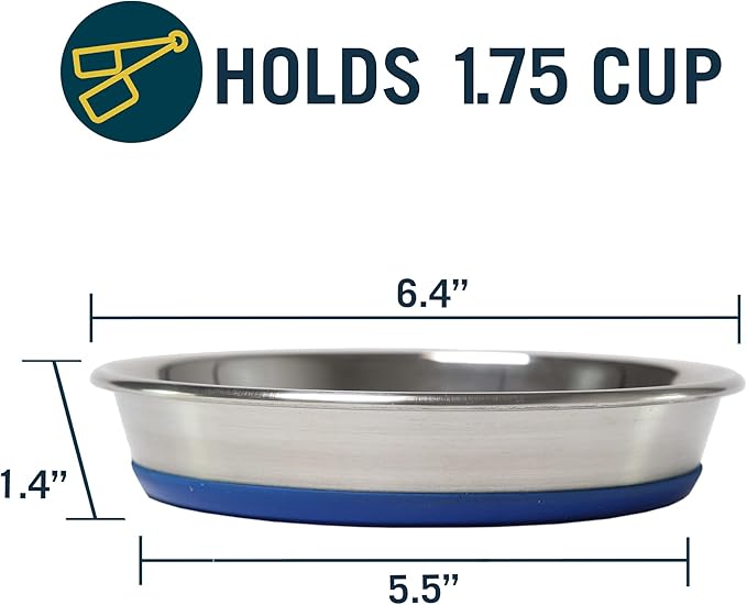 OurPets Premium DuraPet Cat Dish 16oz
