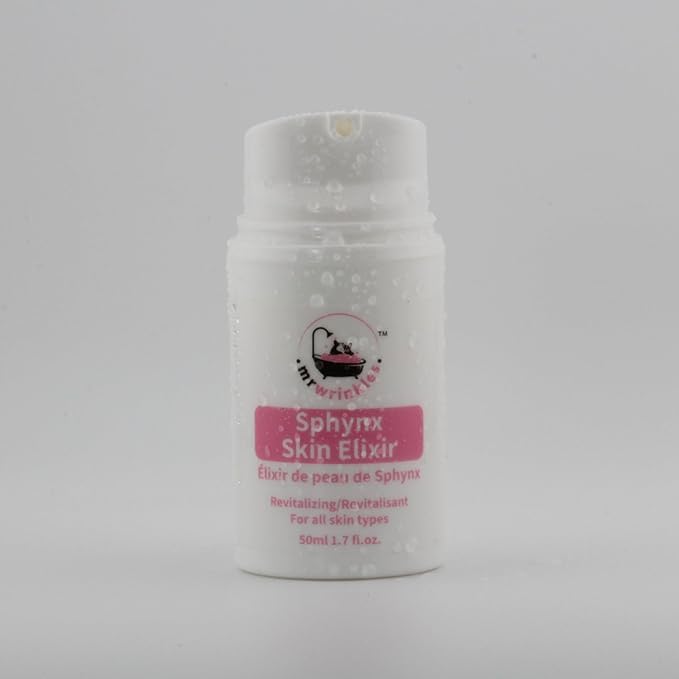 Sphynx Cat Revitalizing Elixir, Skin Care Conditioner, 100% Natural, Exclusively for Hairless Cats, Gentler Than Shampoo!