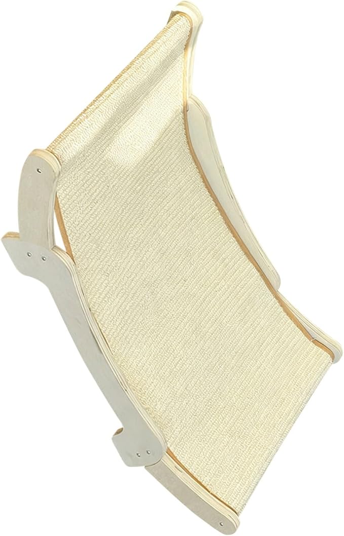 Combined Board and Sleeping Bed Reinforced Sisal Fiber Hardwood Base Spacious Design Home Furniture Protector