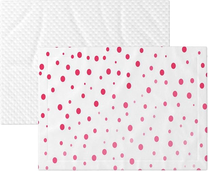 Cat Dog Blanket Pink Flat Dots Ultra Soft Warming Mat for Indoor Pet Beds Furniture 27.6 X 19.7inch