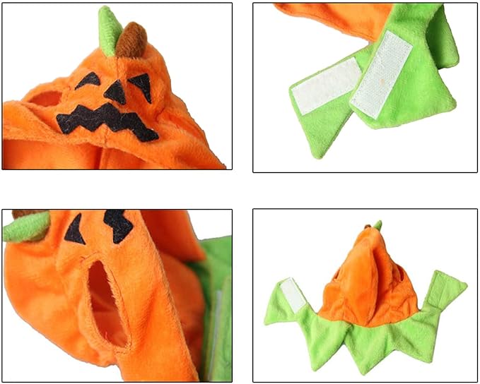 Orgrimmar Halloween Pumpkin Cat Hat Cosplay Costume Cap Kitty Collar Costume