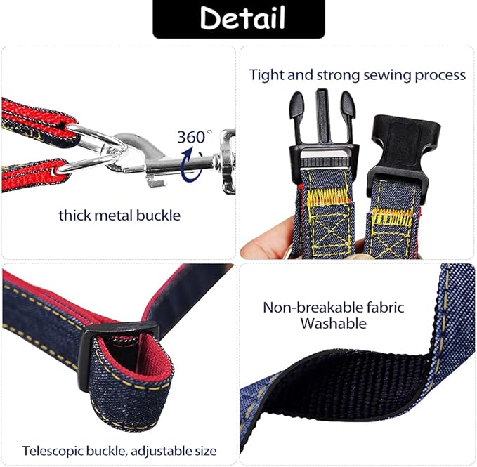 3 Pack Adjustable Cat Harness with Leash Collar Set，Escape Proof Kitten Walking Jacket，Soft Breathable Pet Vest for Kitten Kitty Cat Puppy Small Dog