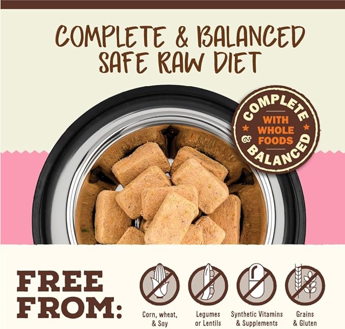 Primal Freeze Dried Raw Cat Food Nuggets Beef & Salmon, Complete & Balanced Meal or Topper, Premium, Healthy, Grain Free, High Protein Raw Cat Food with Probiotics (5.5 oz)