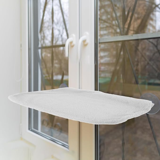 Mipcase Detachable Cat Hammock Bed Cover Universal Fit Breathable Replacement Pad Foldable Sleeve for Indoor Cat Window Perch 17.71X10.82X0.78In