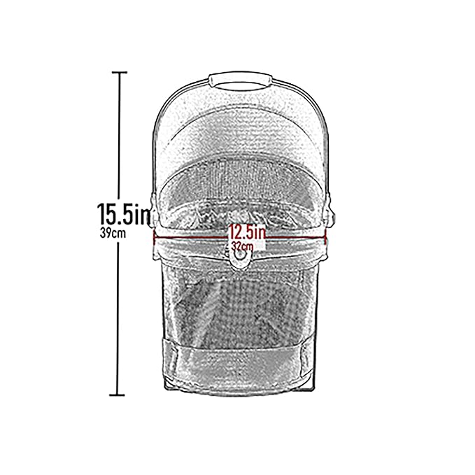 Pet Gear 3-in-1 Travel System, View 360 Stroller Converts to Carrier and Booster Seat with Easy Click N Go Technology, for Small Dogs & Cats, 4 Colors, Sand Dune- 3 Wheel