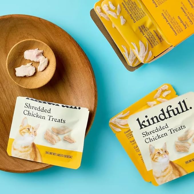 Kindful Shredded Chicken Cat Treats 1.25 oz