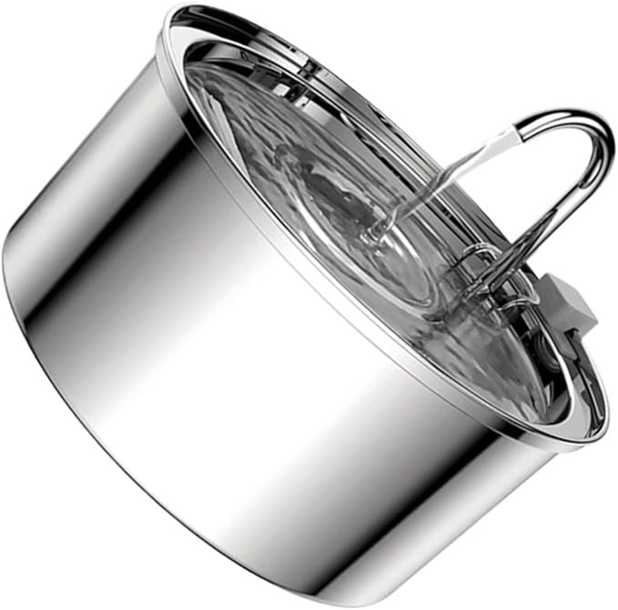 Stainless Steel Pet Water Feeder for Cat Filter Smart Drinking Bowl