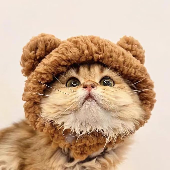 Purrfect Paws Cat & Dog Hats - Ear Covers & Headband for Pets, Noise Protection & Warmth