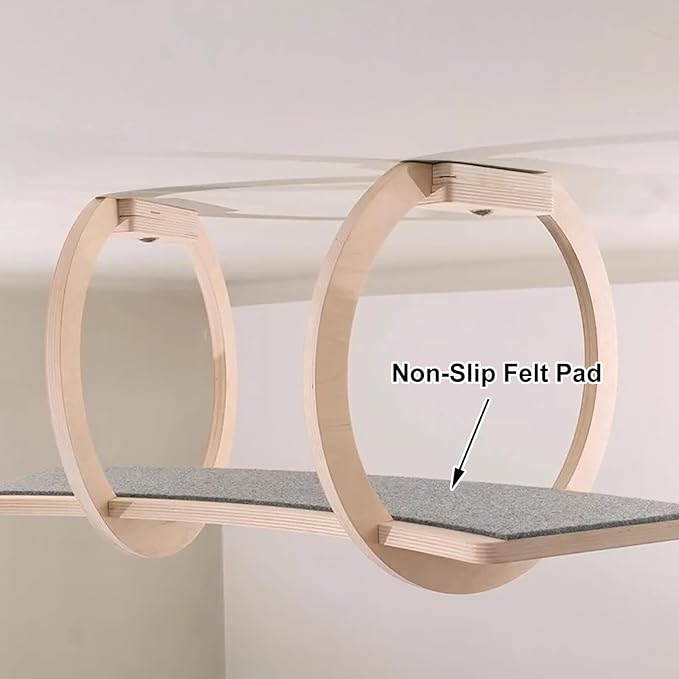 Wall Cat Furniture, Cat Bridge, Wall Cat Shelves, Sky Corridor, Wooden Cat Shelf for Wall, DIY Freedom Assembly