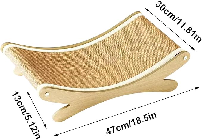 Cat Scratching Bed Pad, Sisal Scratch Board, 700g for Indoor Cats Furniture Protector Mat Reversible Anti Scratch for Floor Couch Wall Carpet Door Kitten Play Enrichment