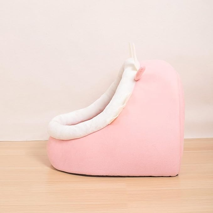 Plush Cats Cave Bed Sleep Bed Small Dog Pet Winter Sleep Cushion Antiscratching Cats Bedding Pet Supplies Furniture