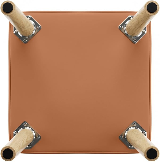 Dog Ramp & Stairs for Couch Sofas, 18.5" Extra Wide Pet Steps for Small Dogs, 15.7" H 3-in-1 Foldable Ottoman & Hidden Storage Design, Non-Slip Dog Ramp for Senior & Injured Pets (Camel)