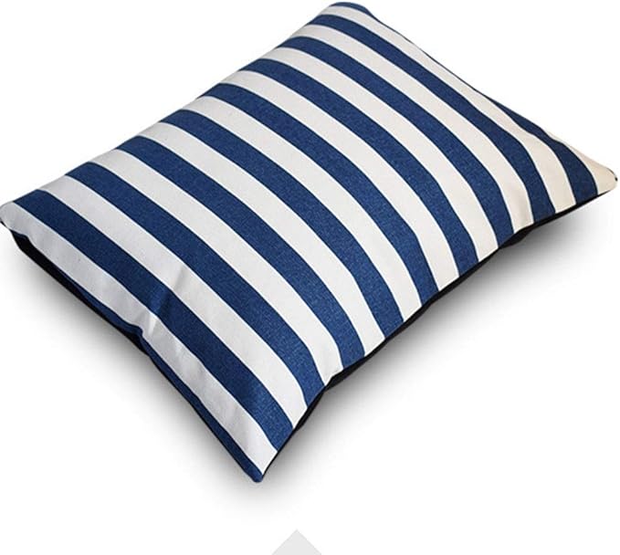 in The Square Canvas in The Nest Kennel Cat Litter Pet Nest Pad 35CM 45CM (Blue Small)