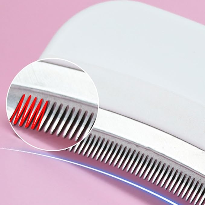 Professional Deshedding Comb for Dog Cats NonPulling Teeth Comfortable Grip Handle Removes Loose Undercoat Effectively Cats Hair Thinning Tool