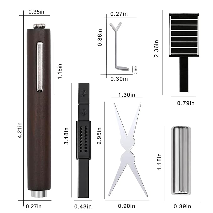 9pcs Cat Eye Nail Tools – 3-in-1 Nail Art Magnet, Multi-Functional Nail Magnet Stick, Nail Magnet Plates, Cylindrical Magnets, Scissor & Y-Shaped Plates for French Heart Cat Eye Effect