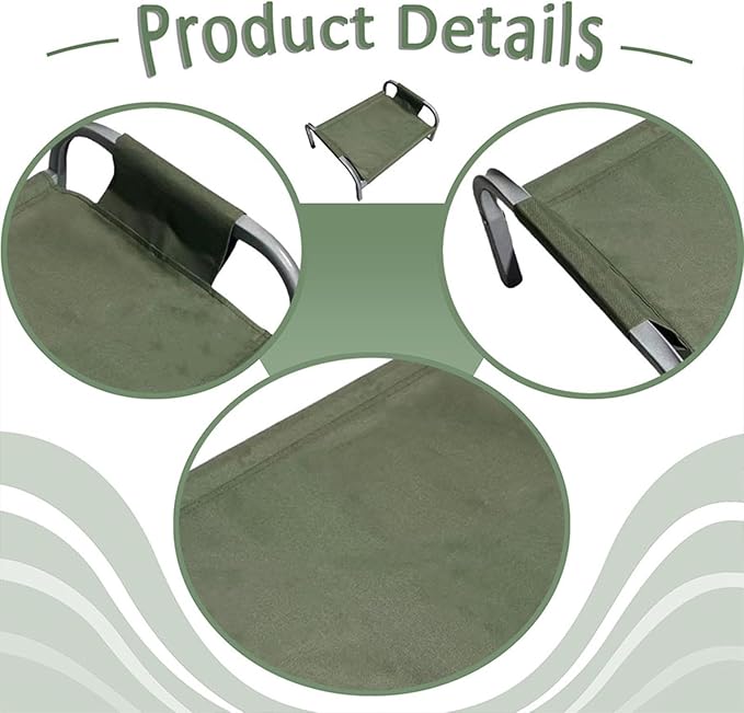 Elevated Cat Bed Pet Supplies Removable High Strength Easy to Clean for Indoor Comfortable Raised Pet Bed Cat Furniture, Green