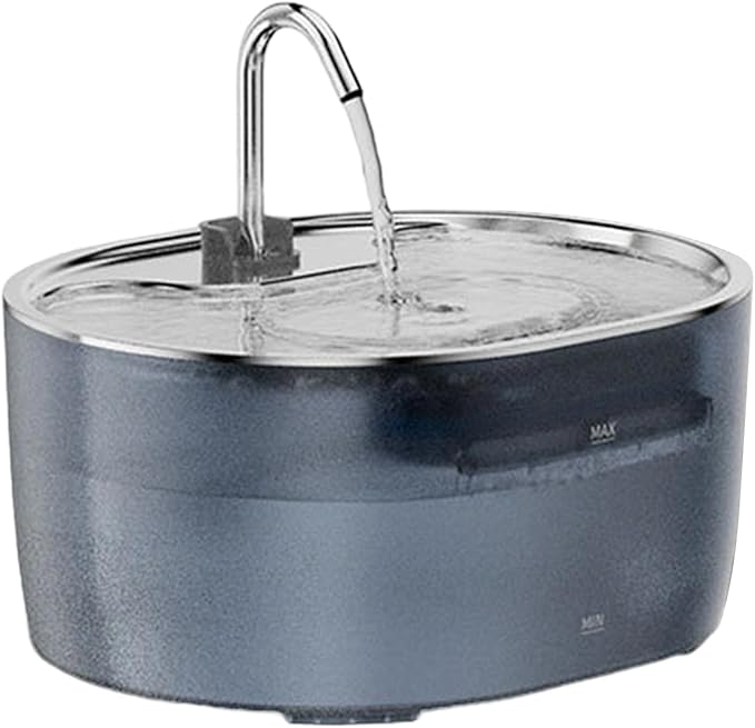 SelfCleaning Cats Water Bowl with Stainless Steel Spouts Automatic Water Flows Systems for Multiple Pet Watering Supply Large Capacity Pet Drinking Bowl