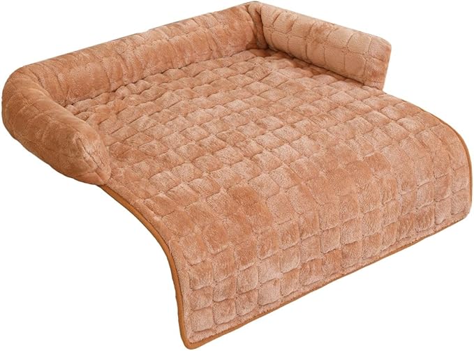 Pet Couch Cover, Non-Slip Design, Small/Large, Removable Couch Protector, Pet Bed Mats, Furniture-Friendly Accessory, for Cat Puppy Indoor Home Living Room Car Camping Travel