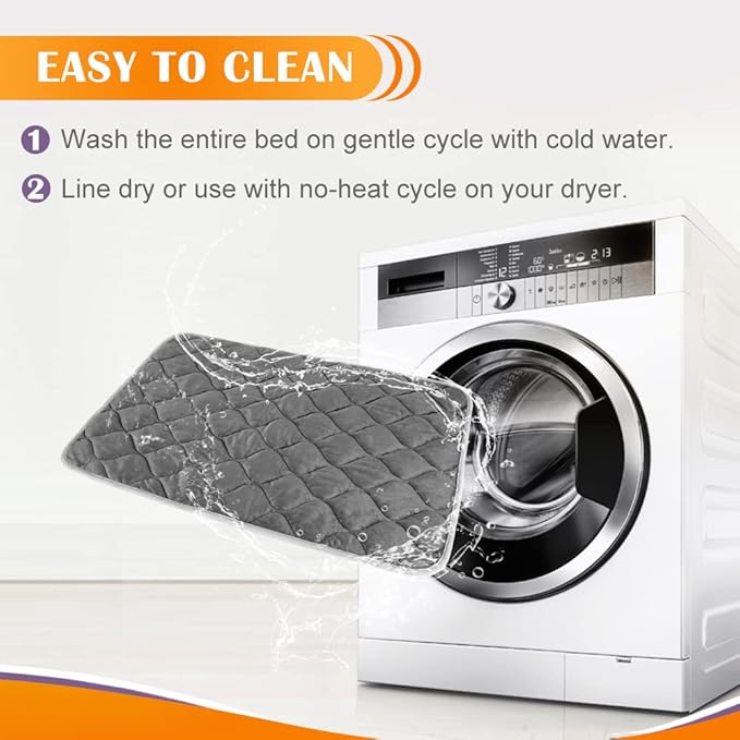 Self Warming Cat Bed Self Heating Cat Mat Thermal Pet Bed Mat Self-Warming Dog Crate Pad