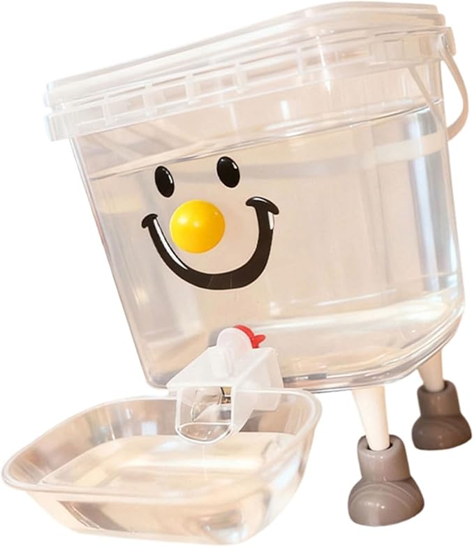 Automatic Waterer for Dog Cats Large Capacity Water Dispenser for Camping Trip Indoor Outdoor Watering Supply Pet Water Bowl