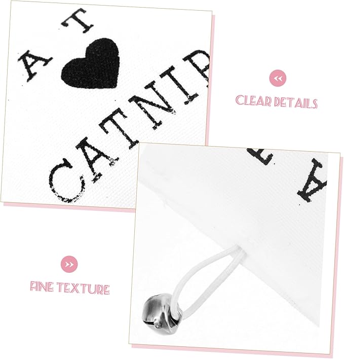 3pcs Catnip Durable Scratch Resistant Catnip Bags for Cats Healthy Material Safe Interactive Play Style