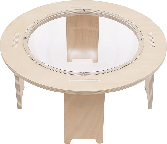 Clear Capsule Cat Bed 44×20 cm, Transparent Acrylic Calming Small Pets Bed with Breathable Holes, Raised Dome Window Lounger for Indoor Kitten Puppy, Stackable Modern Pet Furniture