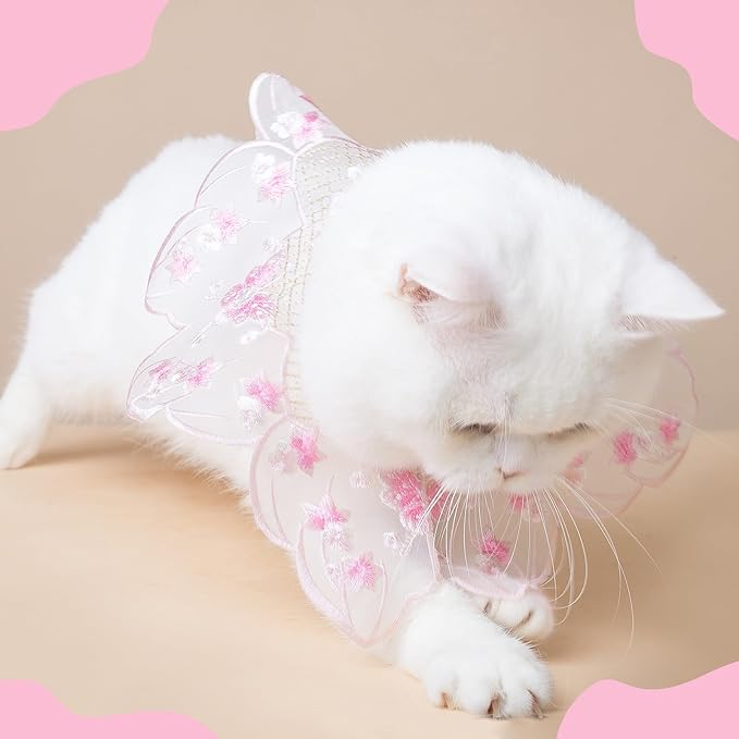 Leo Kitty New Year Pet Outfit for Cats & Small Dogs — Silky Pink Hand-Embroidered Costume, Photo-Ready Clothing for Halloween Ready