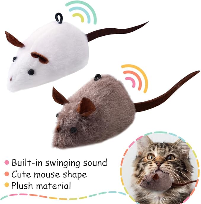 PAZ'S GIFT Cat Toys Plush Catnip Toys Cat Kick Toys Cleans Teeth Eliminates Bad Breath Adorable Kitten Teething Toys Indoor Interactive Companion Toys