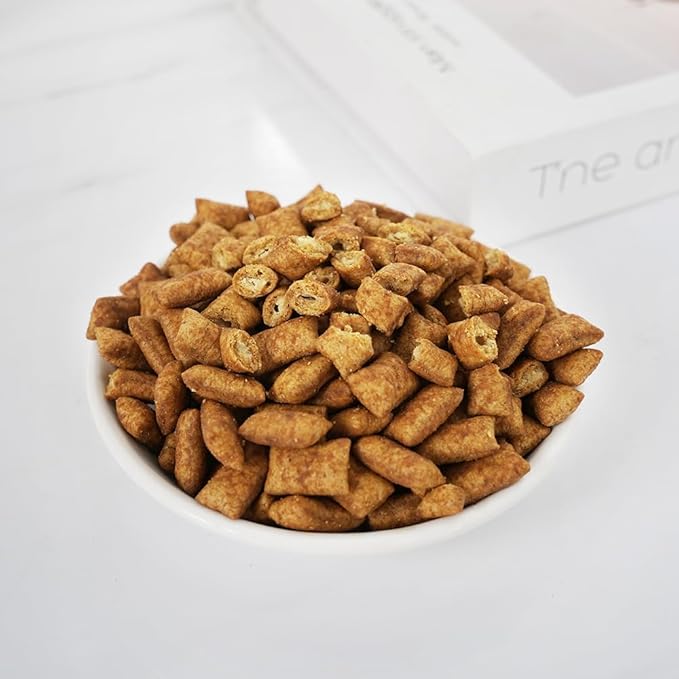 Faywell Omegas Crunchy Cat Chew Treat, Made with Farm Rise Chicken, Soft Inside, Great for Training (60g, Chicken)