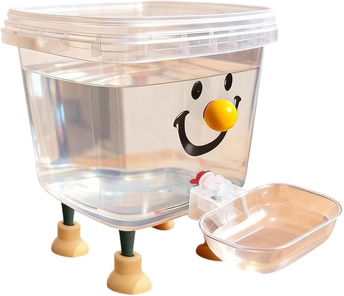 Automatic Waterer for Dog Cats Large Capacity Water Dispenser for Camping Trip Indoor Outdoor Watering Supply Pet Water Bowl