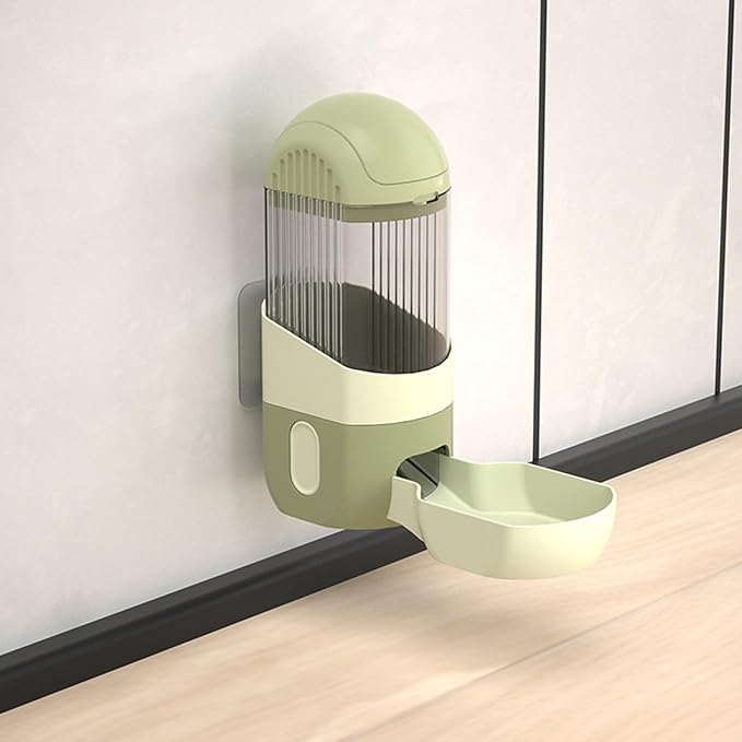 Cat Water Dispenser Cat Automatic Feeder and Water Cat Feeding Watering Cage Mount Cat Feeder Cat Water Feeder