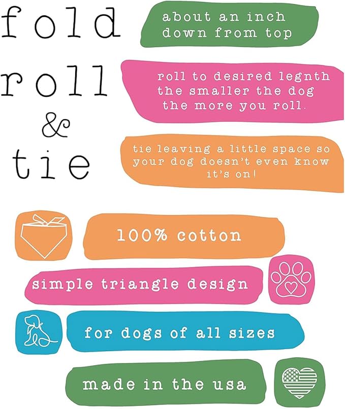 My First Valentine's Day Dog Bandana | 100% Cotton Adjustable Triangle | Made in USA | Valentine's Day | Love & Hearts |Baby Pink, X-Small (158)