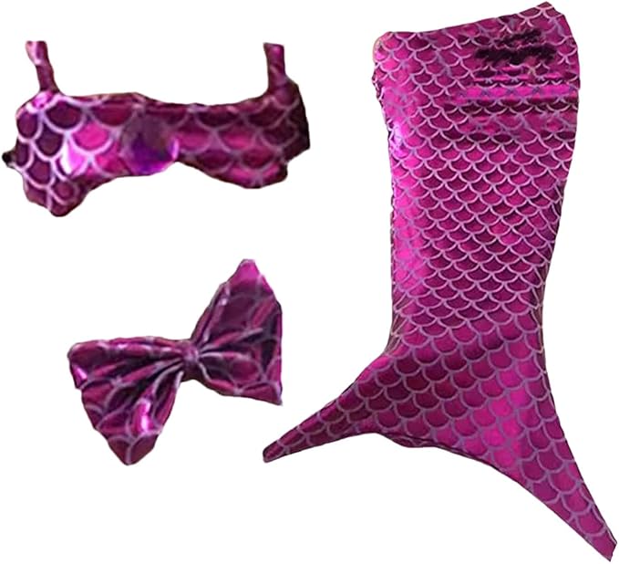 Generic cat Mermaid Costume, Mermaid Tail for Cats, Mermaid Tail Clothes Sequin Mermaid Dress, Comfortable & Soft Dog Outfit, Funny Pet Costumes for Cat and Dog, Medium, Purple