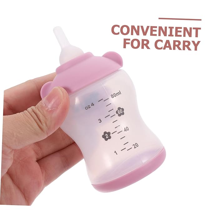 Toddmomy Pet Nursing Bottle Set for Cats Puppies Feeding Watering Supplies Small Animal Accessories