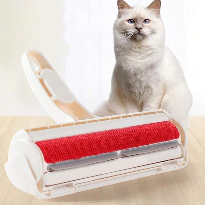 YITON Pet Hair Remover Brushes 2 Way Fur Buster Pet Dog Cat Hair Lint Remover Roller Resuable Fur Self Cleaning Removing Brush One Hand Operate 1Pcs