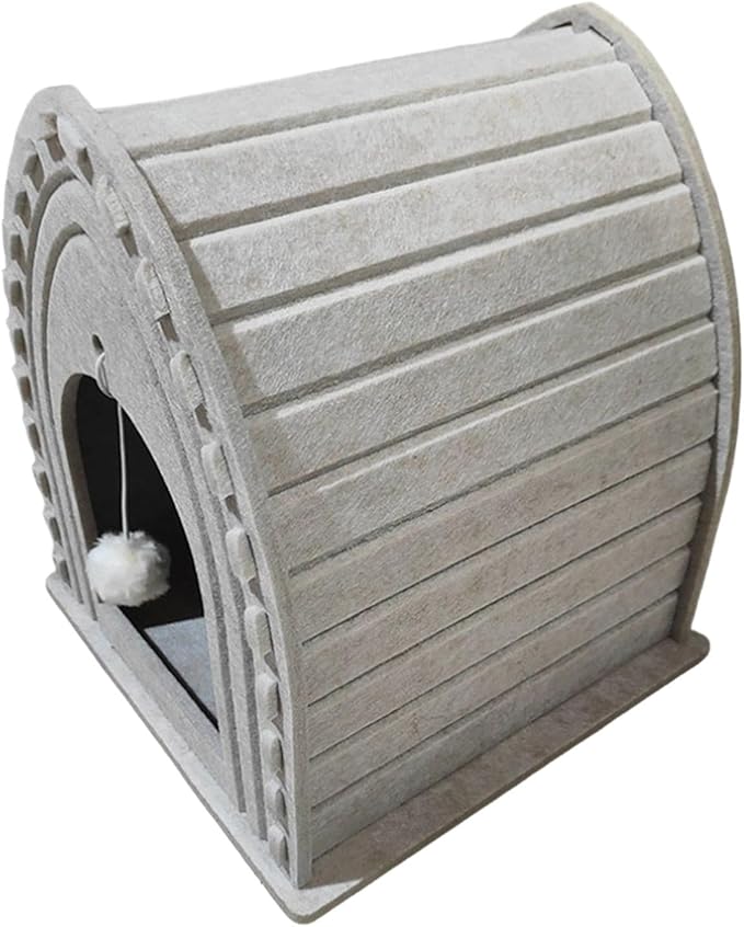 Generic Cat Scratcher Cats Scratching Board Thickened Multipurpose Decor Cat Lounge Bed Furniture Protector for Resting Indoor Kitten, Triangle