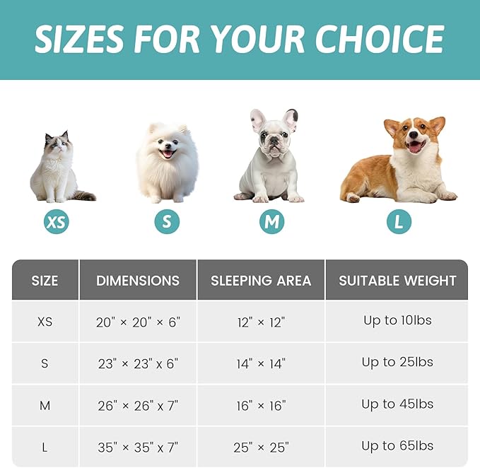 Small Dog Bed with Hooded Blanket, Round Fluffy Anti-Anxiety Pet Bed for Small Dogs & Medium Dogs, Cozy Donut Cuddler with Machine Washable Faux Fur & Anti-Slip Bottom(26"×26"×7",Pink)