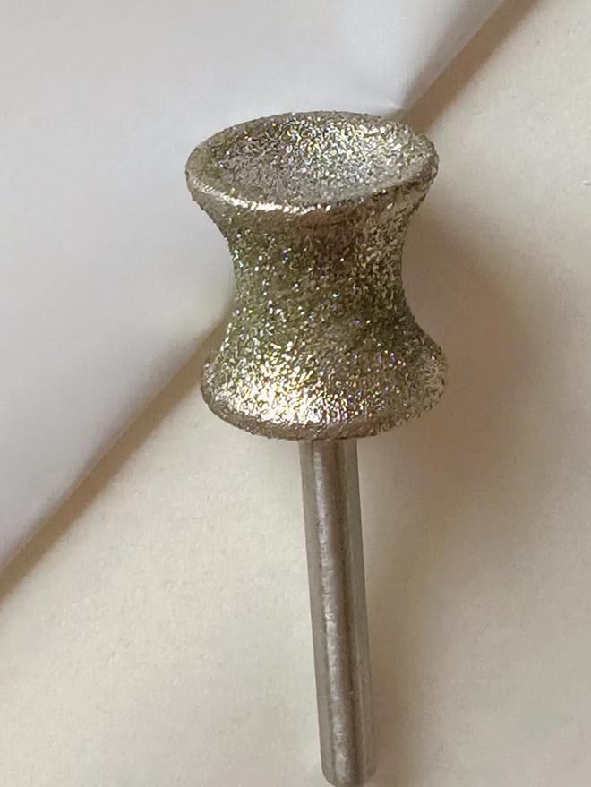 Dog Nail Grinder Replacement Head - Diamond Dog Nail Grinder Bit - Diamond Rotary Nail Grinder Bit - Professional Grooming Painless Trimmer Tools Attachment for Dog Nails