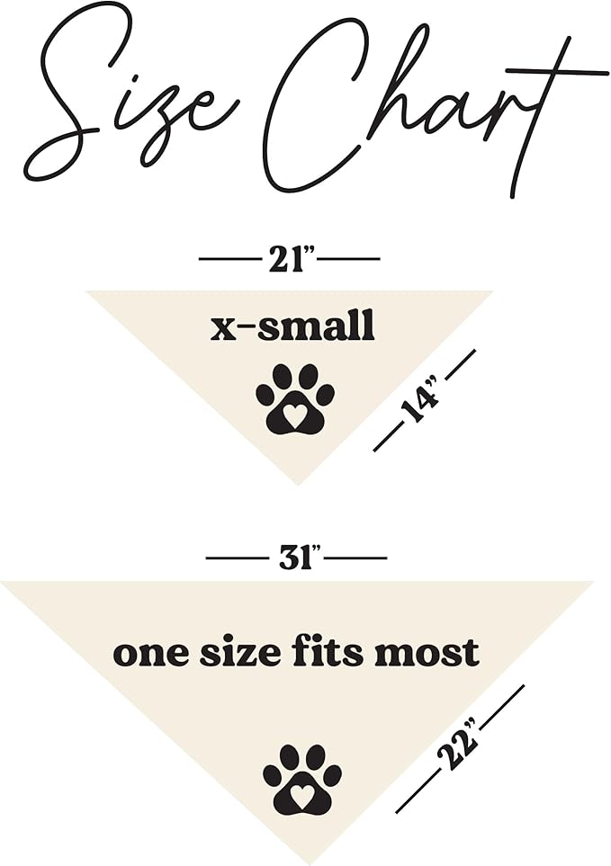 Coming Soon Dog Bandana | 100% Unbleached Cotton Adjustable Triangle | Made in USA | Pregnancy Announcement | Photoshoot Prop | New Baby | Gender Reveal |Natural, X-Small (769)
