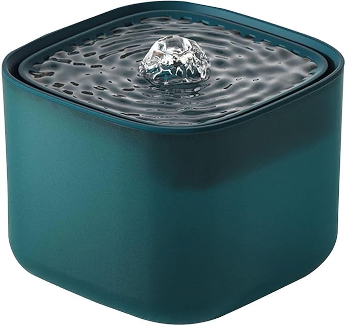 3L/101oz Pet Water Fountain,Automatic Cat Drinking Dispenser Watering Supplies with Filter,Ultra Silent Dog Water Bowl for Pet Drinking Inside,B